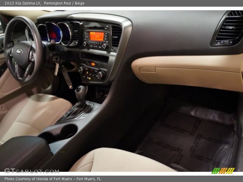 Remington Red / Beige 2013 Kia Optima LX