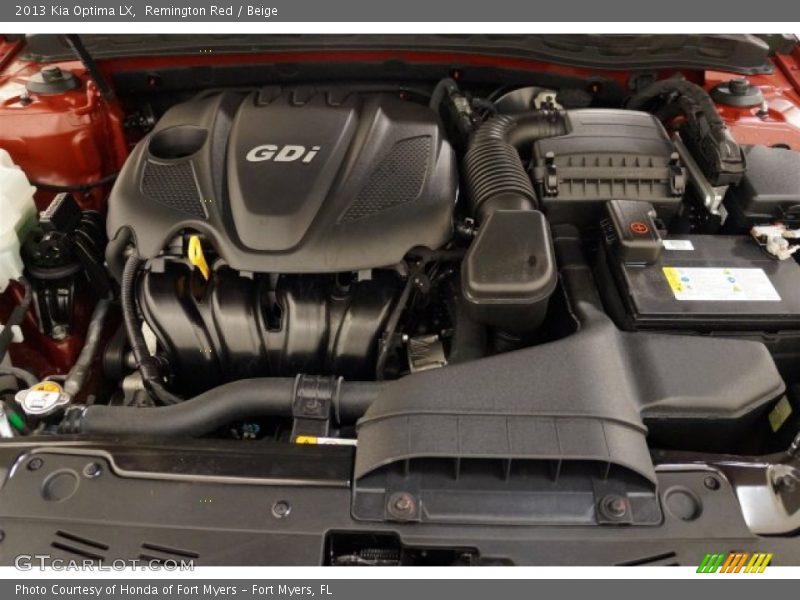 Remington Red / Beige 2013 Kia Optima LX