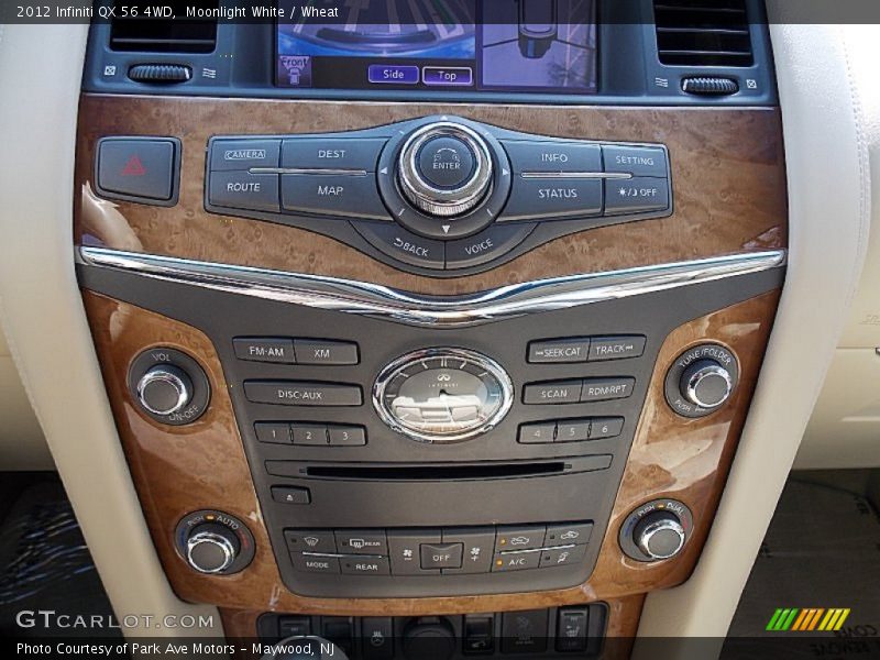 Moonlight White / Wheat 2012 Infiniti QX 56 4WD