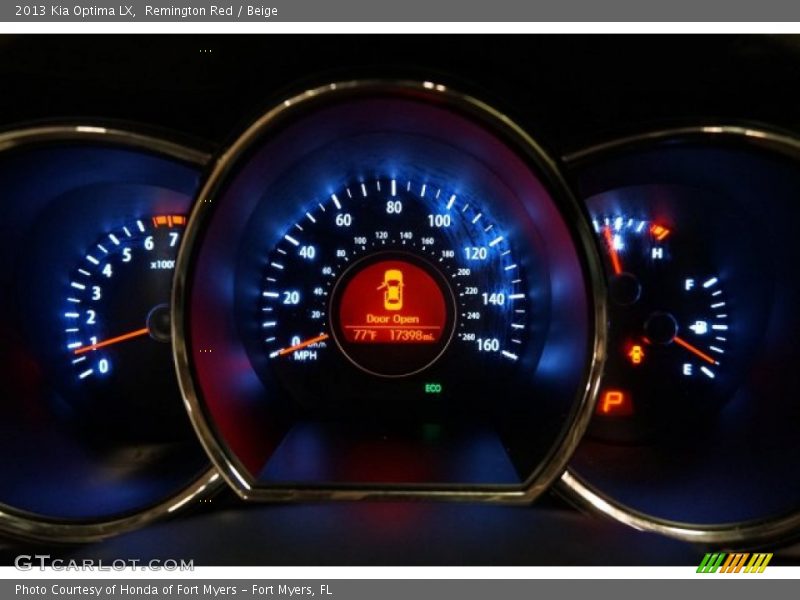 Remington Red / Beige 2013 Kia Optima LX