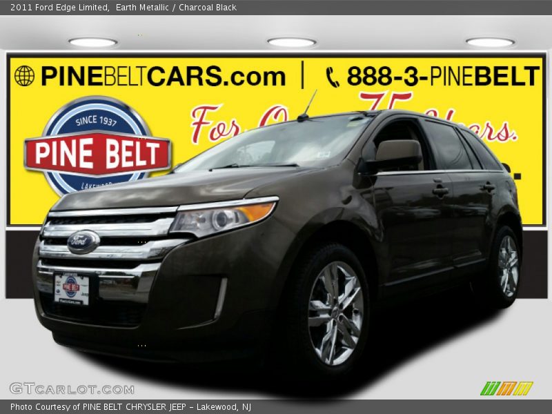 Earth Metallic / Charcoal Black 2011 Ford Edge Limited