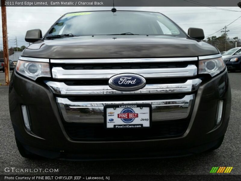 Earth Metallic / Charcoal Black 2011 Ford Edge Limited