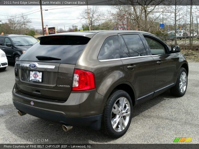 Earth Metallic / Charcoal Black 2011 Ford Edge Limited