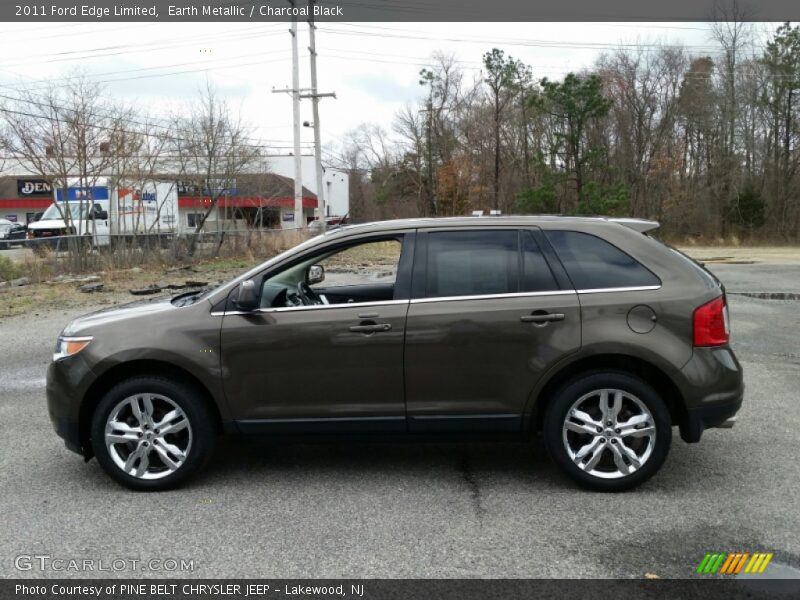 Earth Metallic / Charcoal Black 2011 Ford Edge Limited