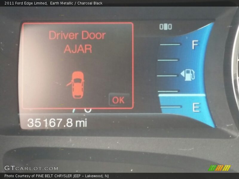 Earth Metallic / Charcoal Black 2011 Ford Edge Limited