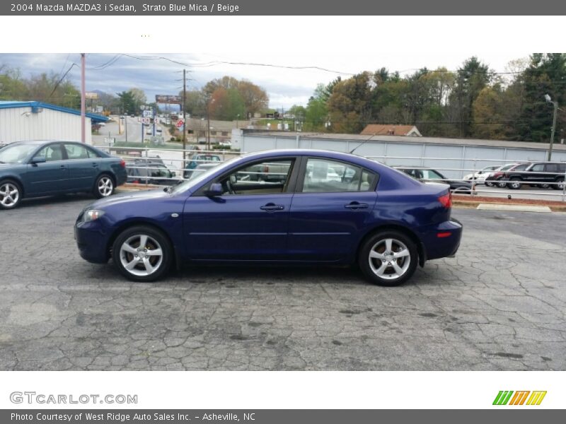  2004 MAZDA3 i Sedan Strato Blue Mica