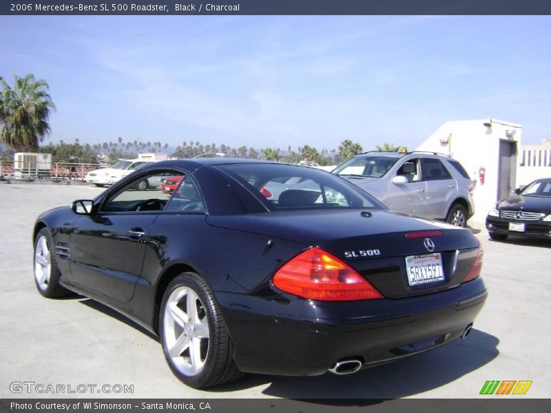 Black / Charcoal 2006 Mercedes-Benz SL 500 Roadster