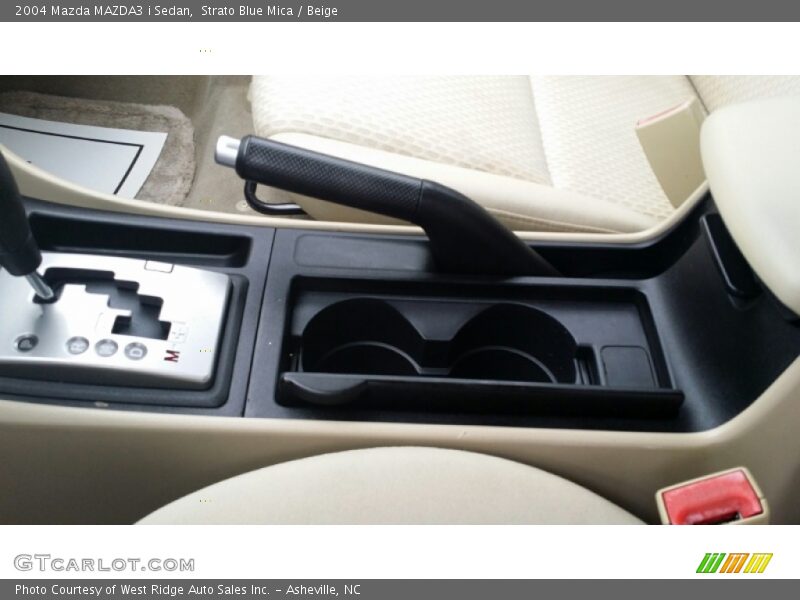 Strato Blue Mica / Beige 2004 Mazda MAZDA3 i Sedan