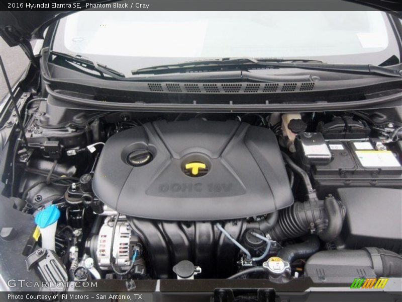  2016 Elantra SE Engine - 1.8 Liter DOHC 16-Valve D-CVVT 4 Cylinder