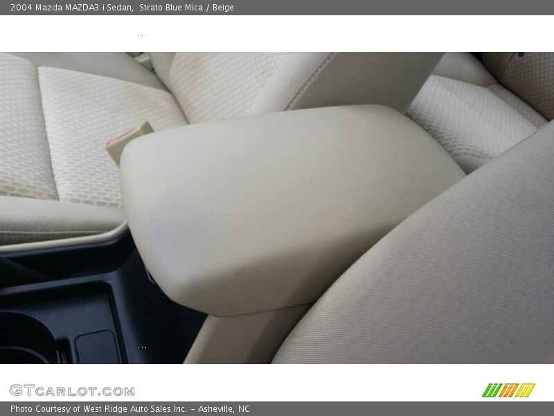 Strato Blue Mica / Beige 2004 Mazda MAZDA3 i Sedan