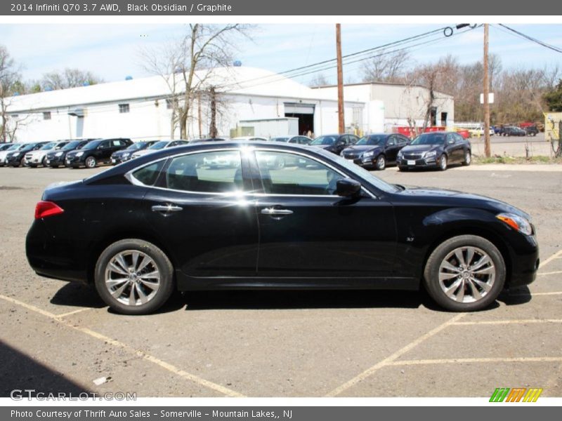 Black Obsidian / Graphite 2014 Infiniti Q70 3.7 AWD