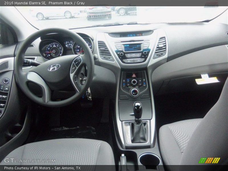  2016 Elantra SE Gray Interior
