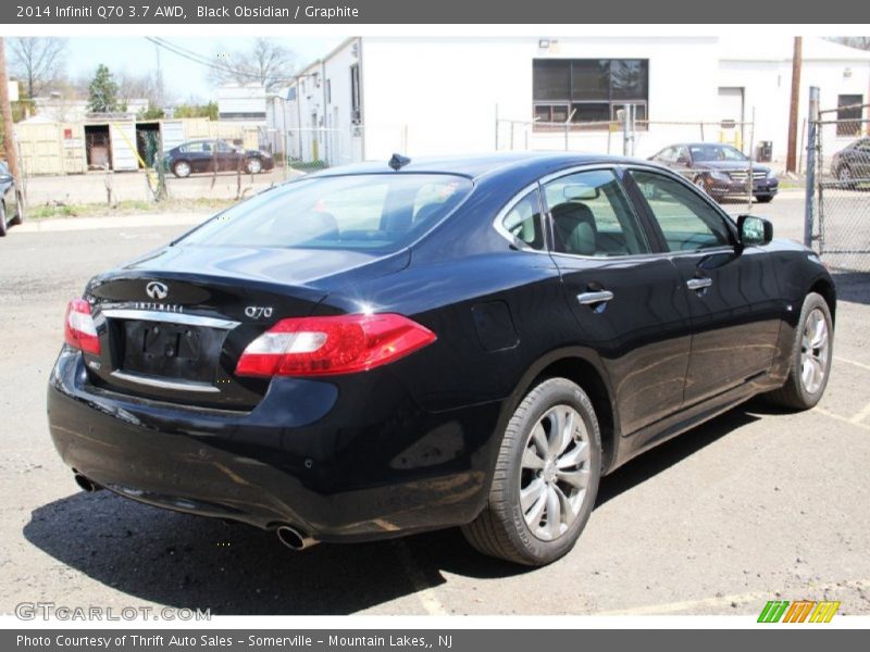 Black Obsidian / Graphite 2014 Infiniti Q70 3.7 AWD