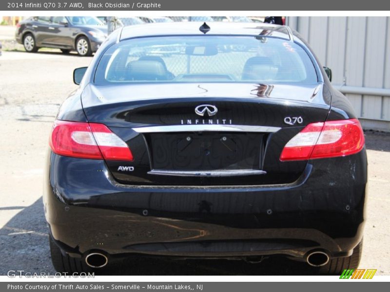 Black Obsidian / Graphite 2014 Infiniti Q70 3.7 AWD