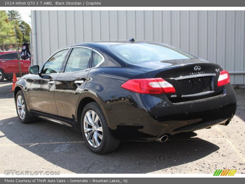 Black Obsidian / Graphite 2014 Infiniti Q70 3.7 AWD