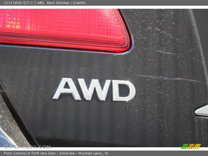 Black Obsidian / Graphite 2014 Infiniti Q70 3.7 AWD