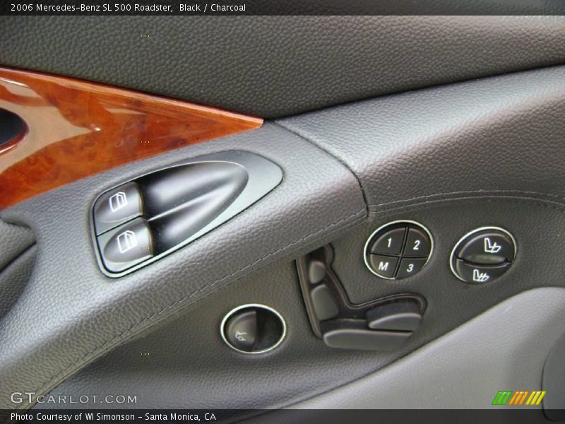 Black / Charcoal 2006 Mercedes-Benz SL 500 Roadster