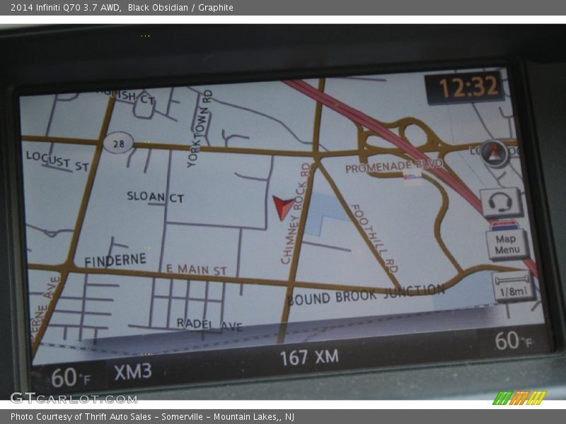 Black Obsidian / Graphite 2014 Infiniti Q70 3.7 AWD