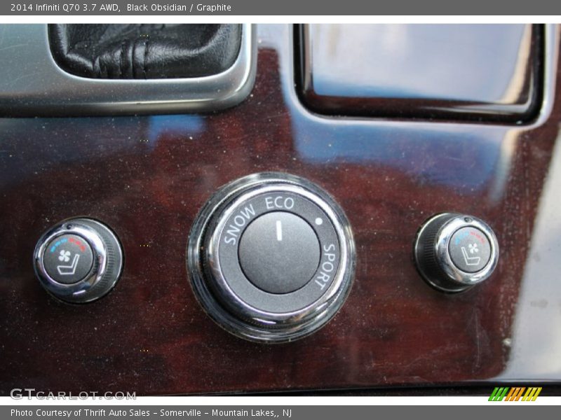Black Obsidian / Graphite 2014 Infiniti Q70 3.7 AWD