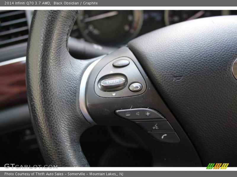 Black Obsidian / Graphite 2014 Infiniti Q70 3.7 AWD