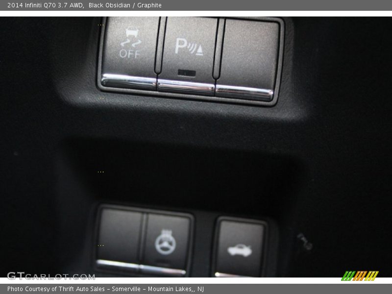 Black Obsidian / Graphite 2014 Infiniti Q70 3.7 AWD