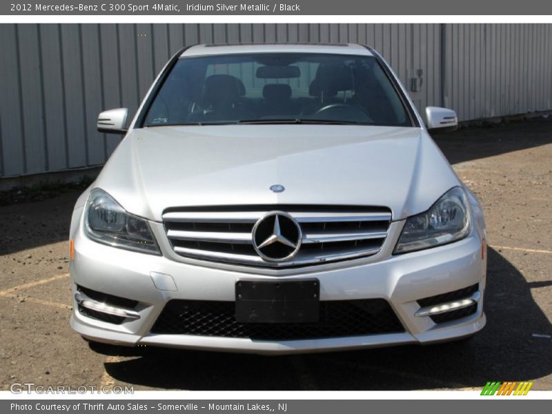 Iridium Silver Metallic / Black 2012 Mercedes-Benz C 300 Sport 4Matic