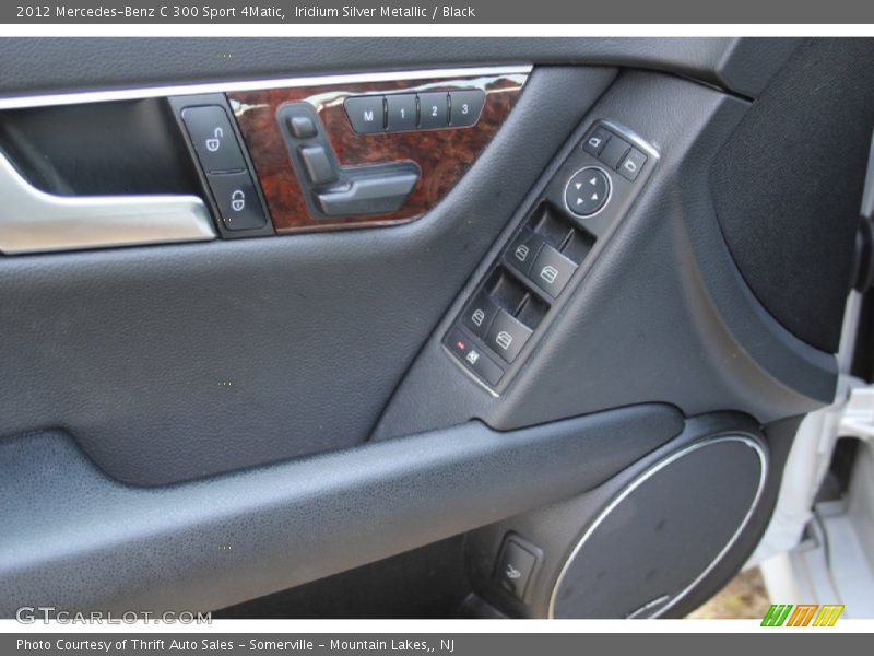 Iridium Silver Metallic / Black 2012 Mercedes-Benz C 300 Sport 4Matic