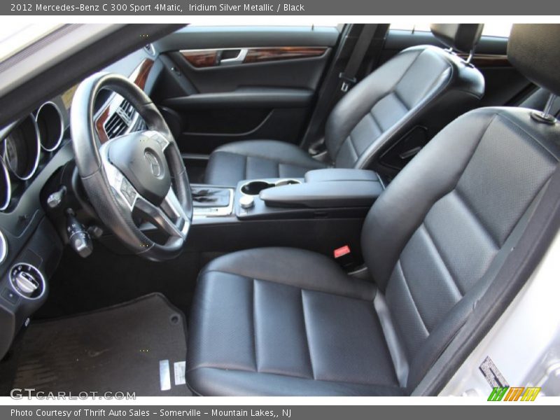 Iridium Silver Metallic / Black 2012 Mercedes-Benz C 300 Sport 4Matic