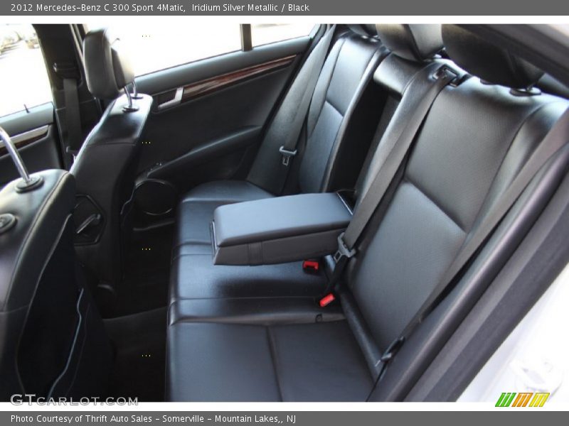 Iridium Silver Metallic / Black 2012 Mercedes-Benz C 300 Sport 4Matic