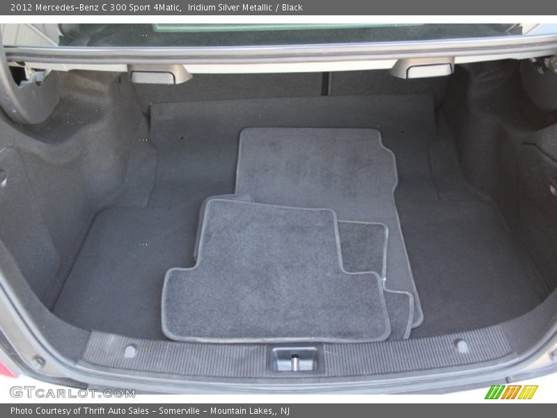 Iridium Silver Metallic / Black 2012 Mercedes-Benz C 300 Sport 4Matic