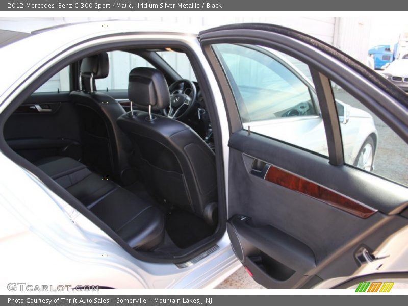 Iridium Silver Metallic / Black 2012 Mercedes-Benz C 300 Sport 4Matic