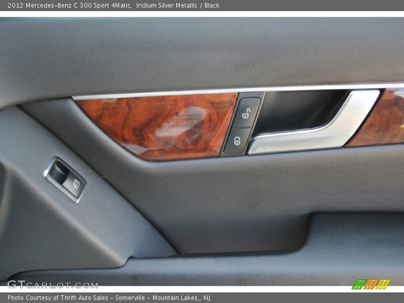 Iridium Silver Metallic / Black 2012 Mercedes-Benz C 300 Sport 4Matic