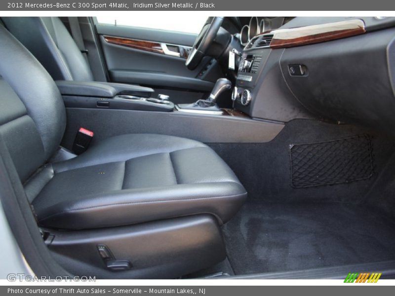 Iridium Silver Metallic / Black 2012 Mercedes-Benz C 300 Sport 4Matic