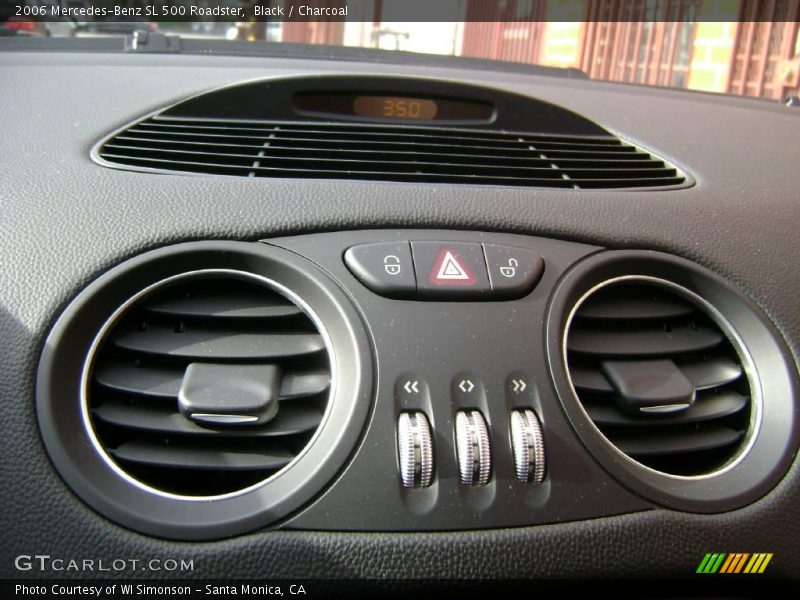 Black / Charcoal 2006 Mercedes-Benz SL 500 Roadster