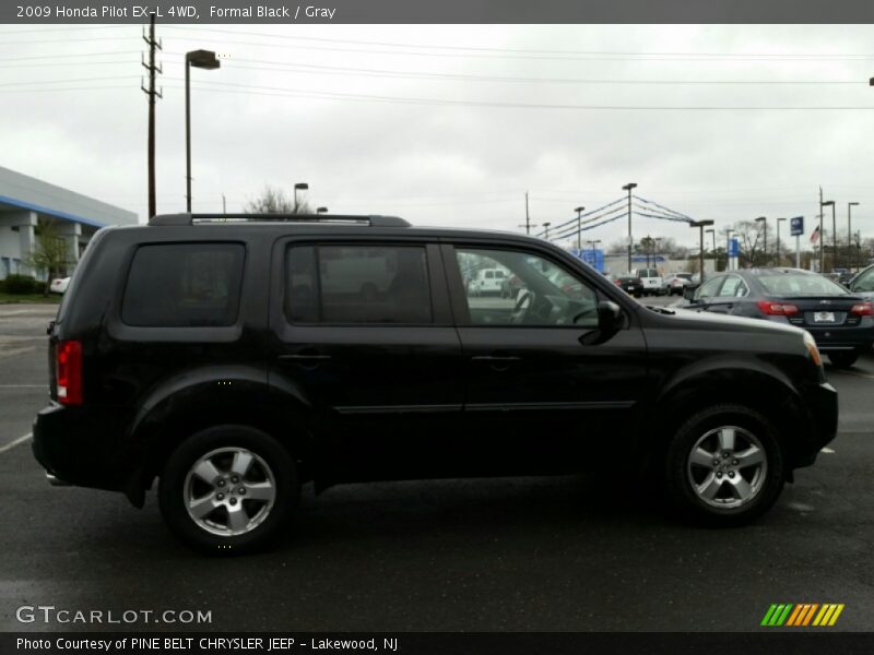 Formal Black / Gray 2009 Honda Pilot EX-L 4WD