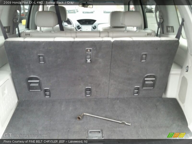 Formal Black / Gray 2009 Honda Pilot EX-L 4WD
