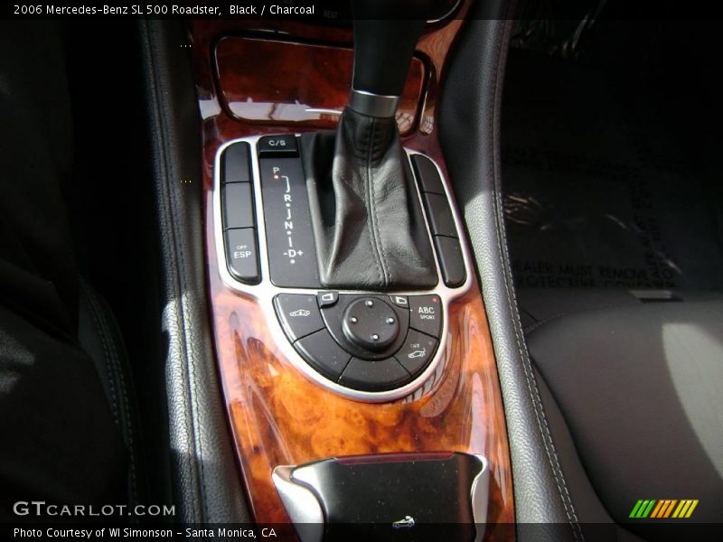 Black / Charcoal 2006 Mercedes-Benz SL 500 Roadster