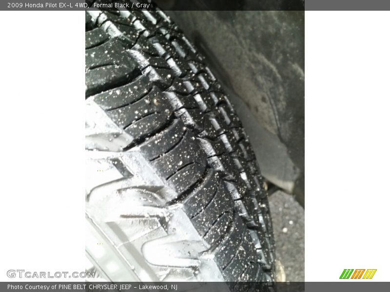 Formal Black / Gray 2009 Honda Pilot EX-L 4WD