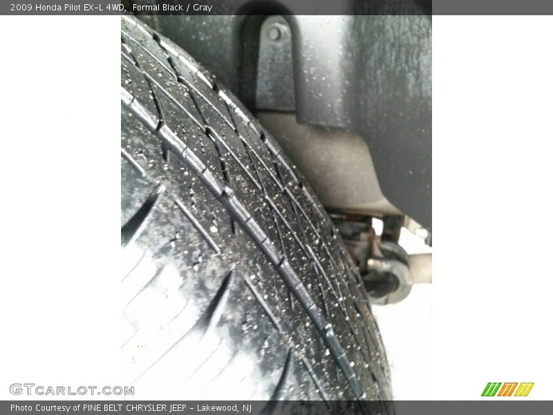 Formal Black / Gray 2009 Honda Pilot EX-L 4WD