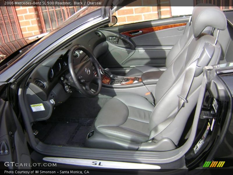 Black / Charcoal 2006 Mercedes-Benz SL 500 Roadster