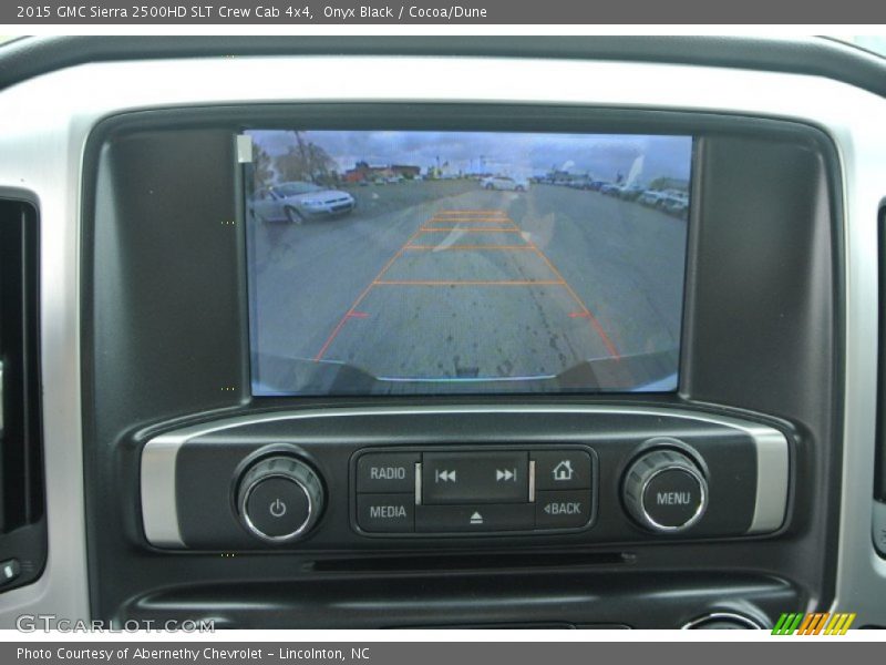 Onyx Black / Cocoa/Dune 2015 GMC Sierra 2500HD SLT Crew Cab 4x4
