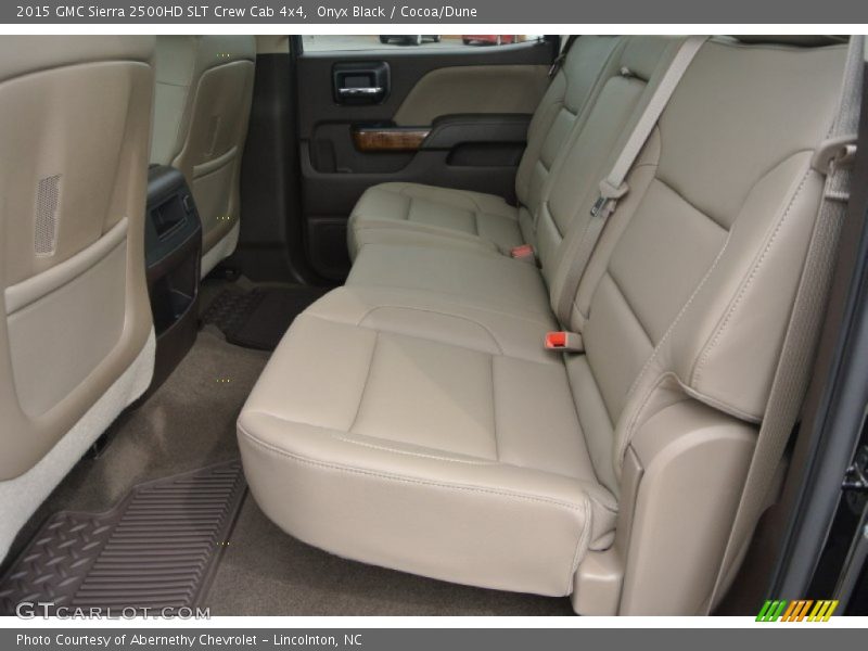 Onyx Black / Cocoa/Dune 2015 GMC Sierra 2500HD SLT Crew Cab 4x4