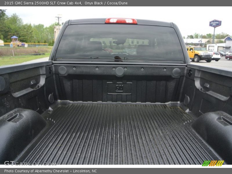 Onyx Black / Cocoa/Dune 2015 GMC Sierra 2500HD SLT Crew Cab 4x4