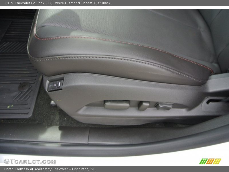 White Diamond Tricoat / Jet Black 2015 Chevrolet Equinox LTZ