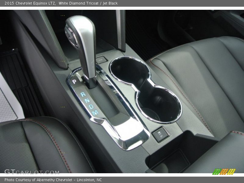 White Diamond Tricoat / Jet Black 2015 Chevrolet Equinox LTZ