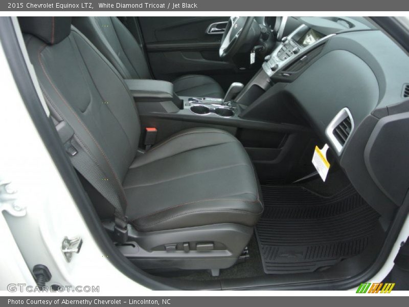 White Diamond Tricoat / Jet Black 2015 Chevrolet Equinox LTZ