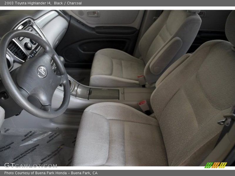Black / Charcoal 2003 Toyota Highlander I4