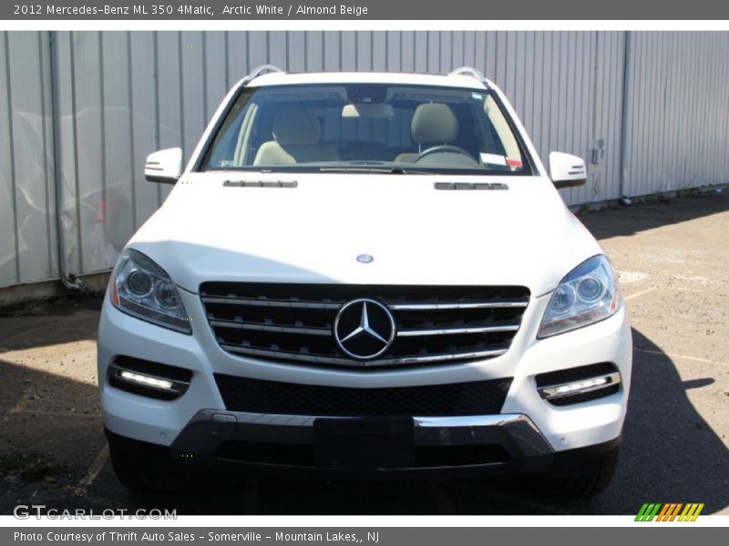 Arctic White / Almond Beige 2012 Mercedes-Benz ML 350 4Matic