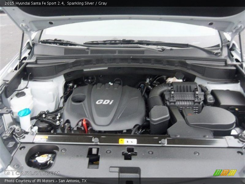 Sparkling Silver / Gray 2015 Hyundai Santa Fe Sport 2.4