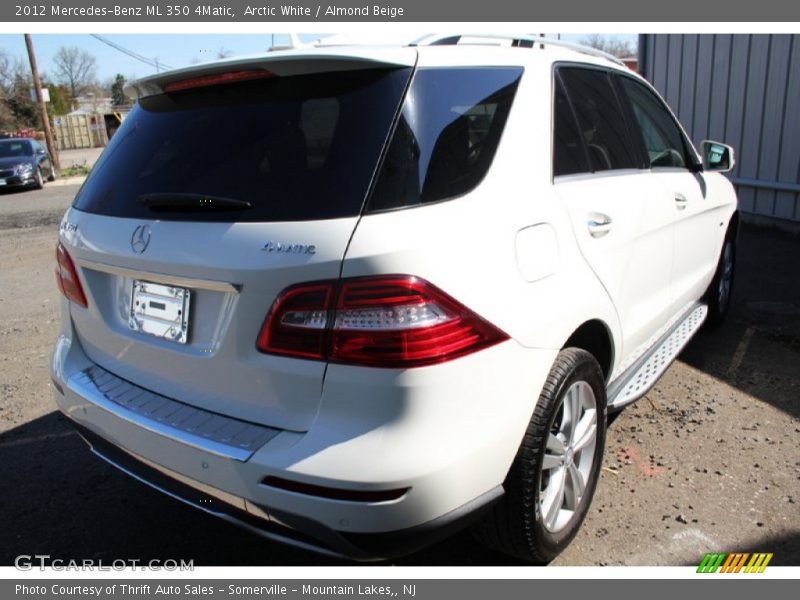 Arctic White / Almond Beige 2012 Mercedes-Benz ML 350 4Matic